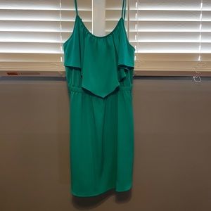 Short American eagle green dress